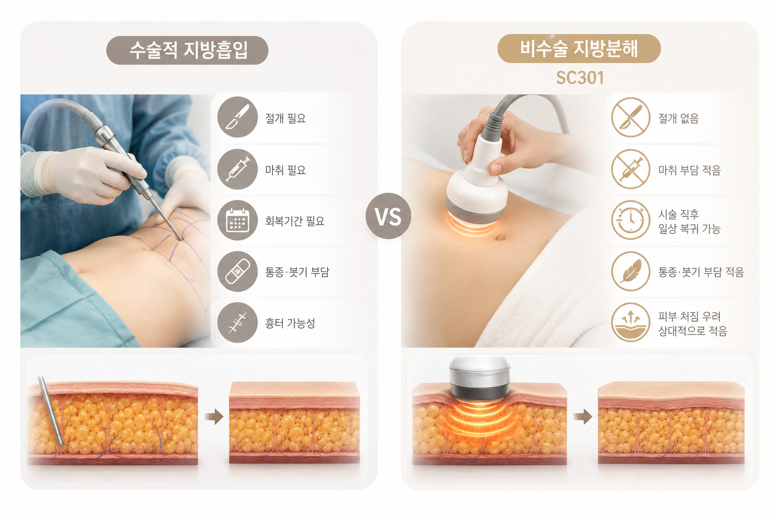 a623c5fd-0fb6-4dfc-8730-c7dbd515934e 비수술 지방분해 — 원리부터 횟수, 부위별 효과까지