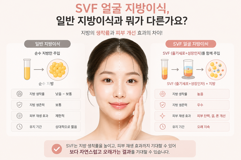 aa-2 SVF 얼굴 지방이식이란: 정의부터 생착률, 시술 과정, 부작용까지