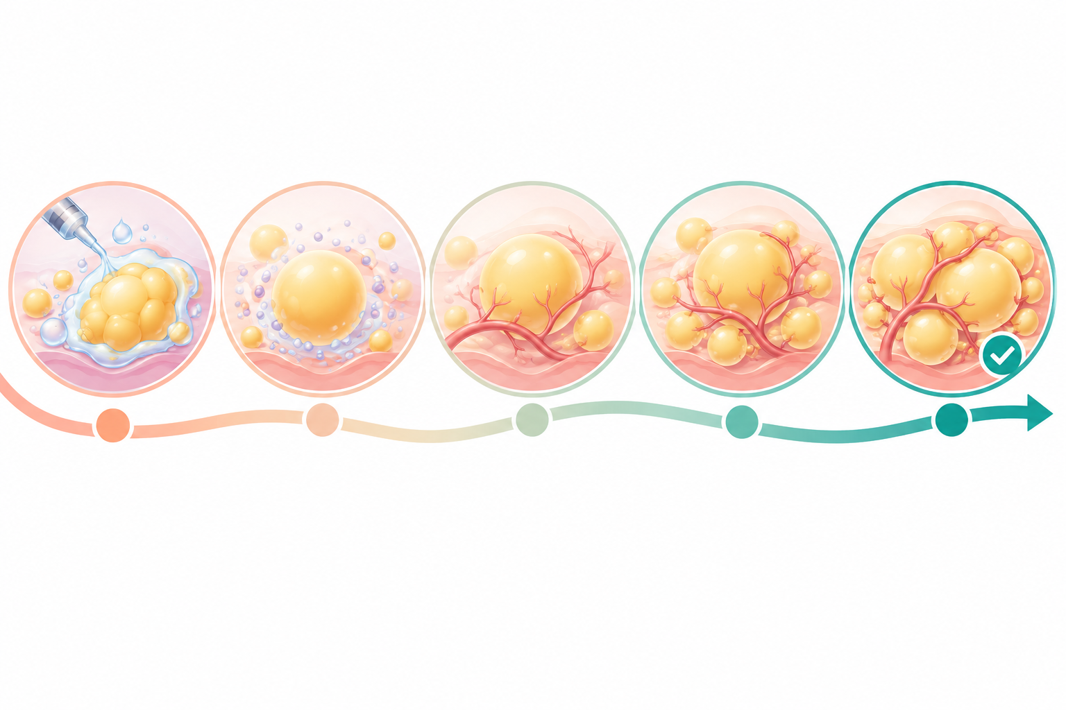 지방이식-3개월-경과 지방이식 후 3개월, 왜 그때 크기를 판단할까? — 주차별로 보는 생착과 안정화 과정